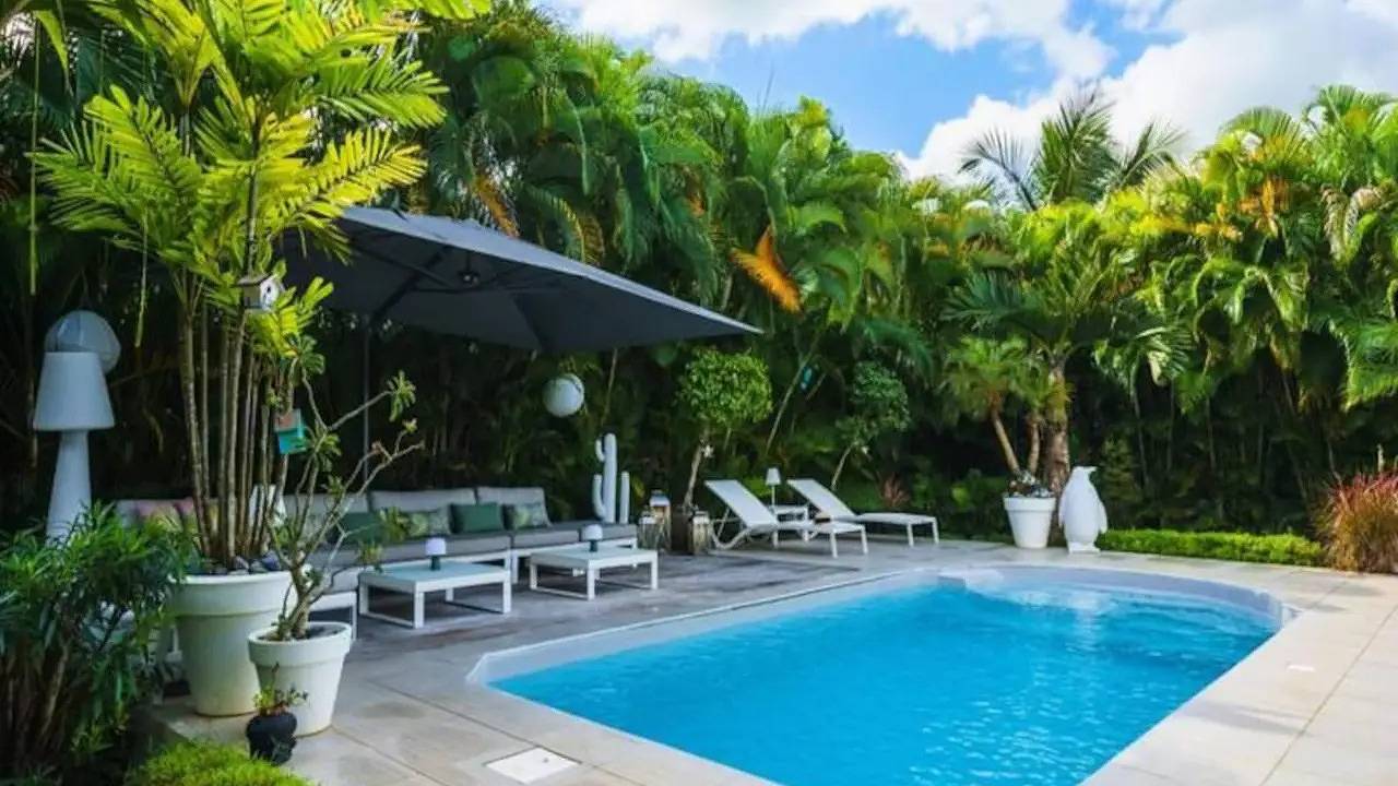 Appartement de vacances entier, Appartement de vacances pour 7 personnes avec terrasse in Baie-Mahault, Guadeloupe