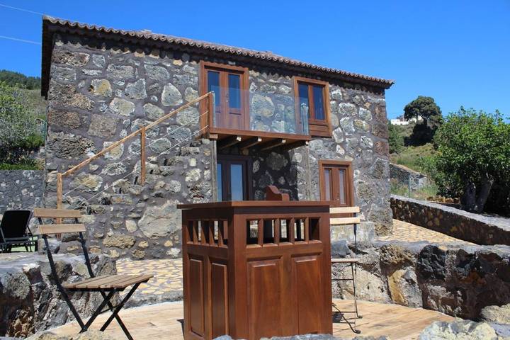 Casa rural para 3 personas, con jardín y vistas en Villa de Mazo
