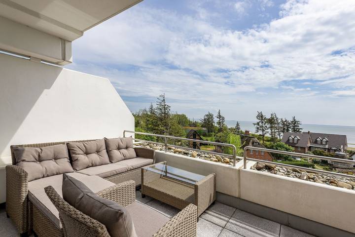 Ferienwohnung für 3 Personen, mit Sauna und Pool sowie Balkon - 1