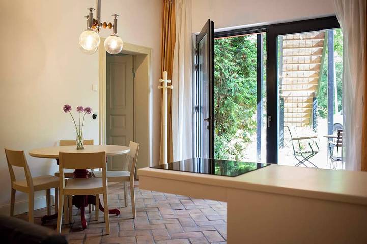 Ferienwohnung für 4 Personen, mit Sauna, mit Haustier in Templin