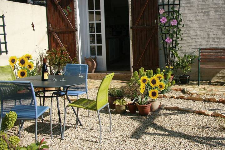 Gîte pour 2 personnes, avec jardin