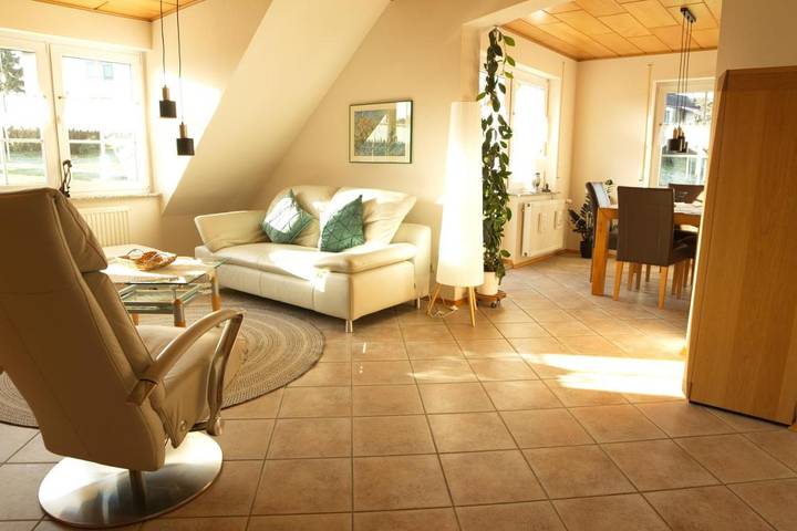 Ferienwohnung für 4 Personen, mit Balkon und Terrasse