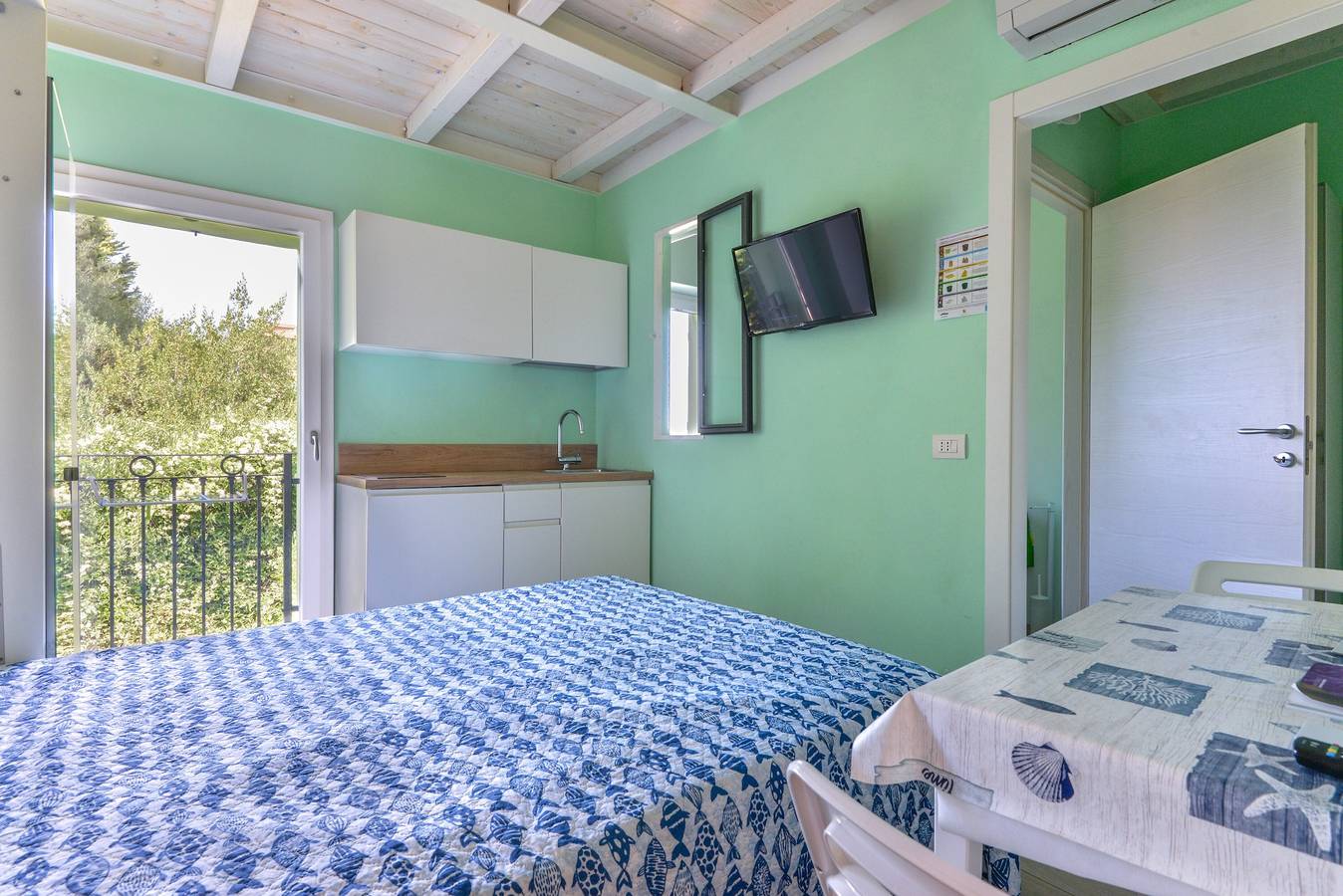 Monolocale intero, Monolocale 'Loft Grecale' con Wi-Fi e aria condizionata in Rio Marina, Isola d'Elba