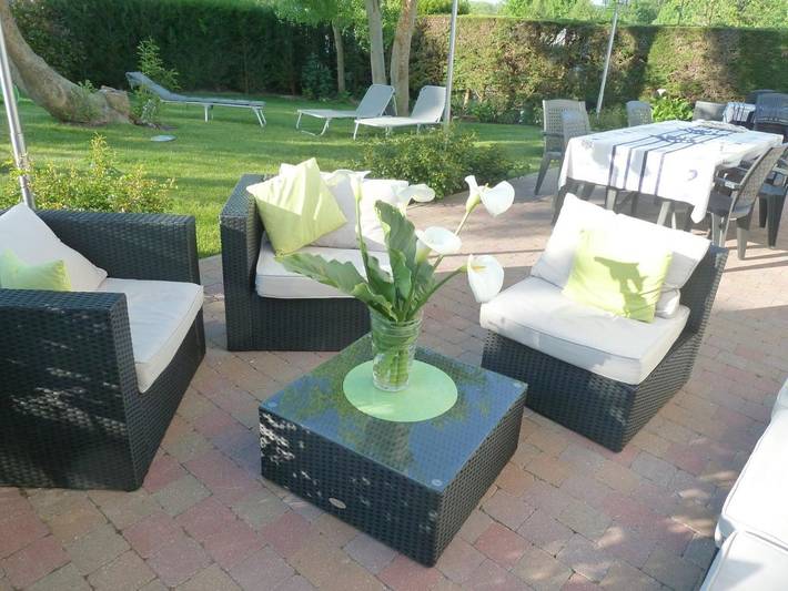 Chambre d’hôte pour 2 personnes, avec Terrasse ainsi que Jardin et Vue au Touquet-Paris-Plage
