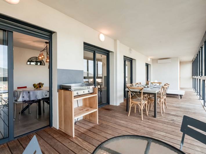 Appartement de vacances pour 8 personnes, avec terrasse en Corse - 2