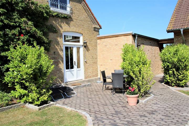 Ferienwohnung für 3 Personen, mit Garten und Ausblick