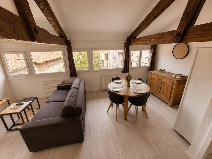 Gîte pour 6 personnes, avec vue, animaux acceptés dans Office de Tourisme du Pays de Figeac - 4