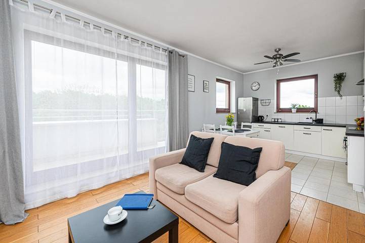 Apartament wakacyjny dla 7 osób, z taras i widok w Chełm