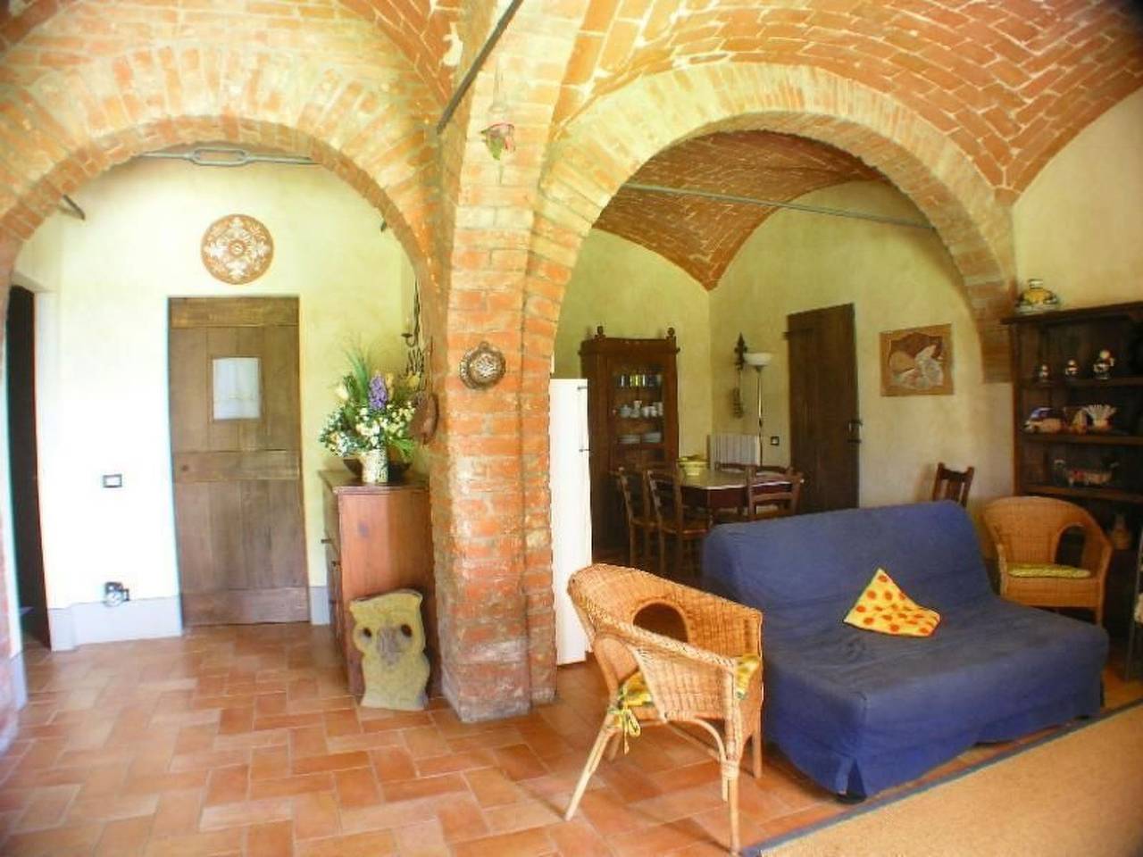 Ganze Wohnung, Mit großer Wohnküche mit Gewölbedecke und eigener Laube in Monteleone d'Orvieto, Perugia Provinz