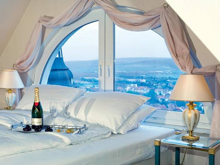 Hotel für 2 Personen, mit Whirlpool und Sauna sowie Terrasse in Bad Frankenhausen - 2