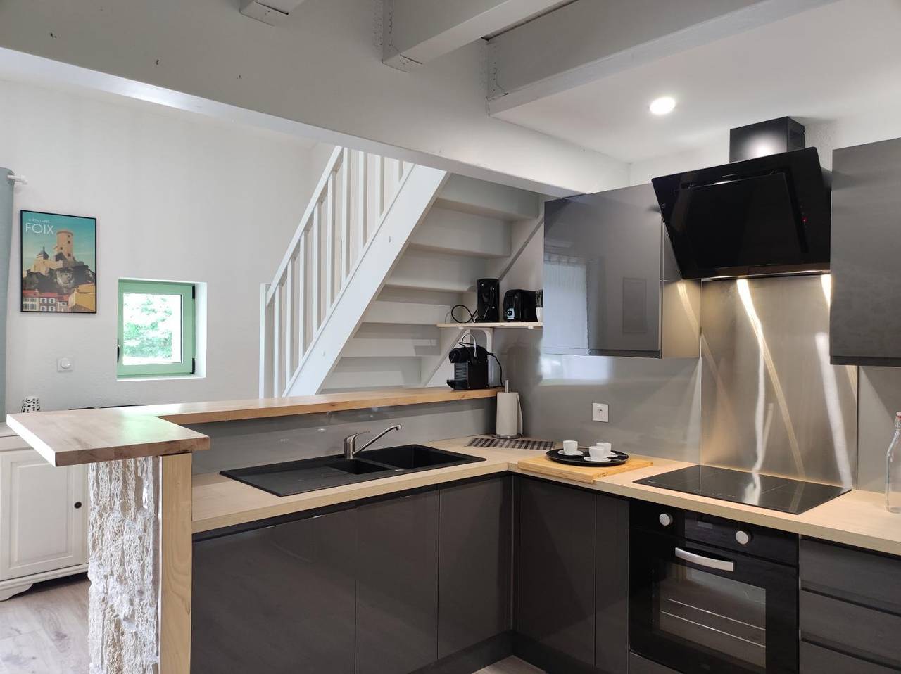 Gîte voor 5 personen met zwembad in Saint-Paul-de-Jarrat, Ariège