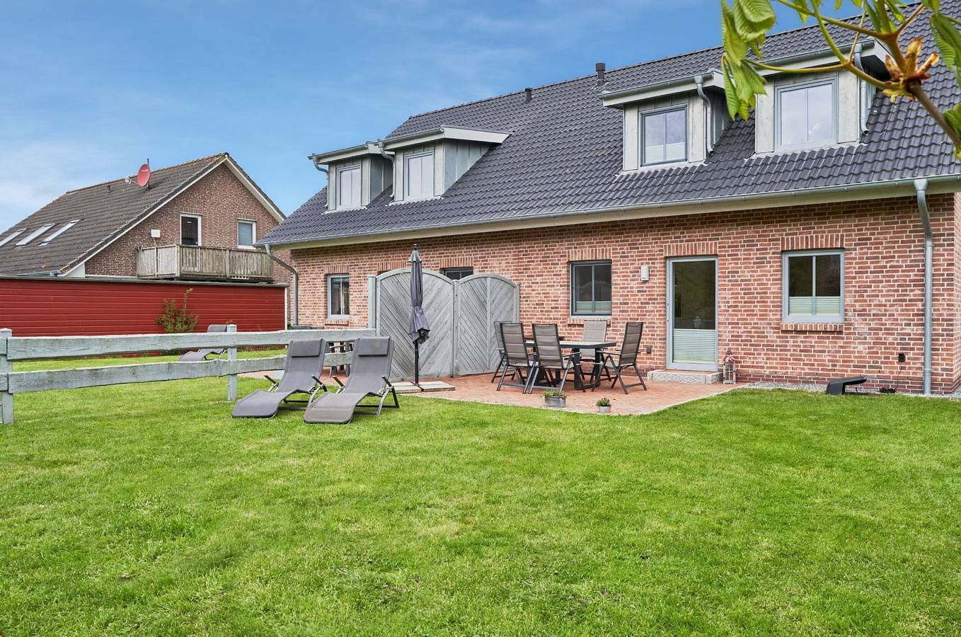 Deichläufer in Ockholm, Nordfriesland
