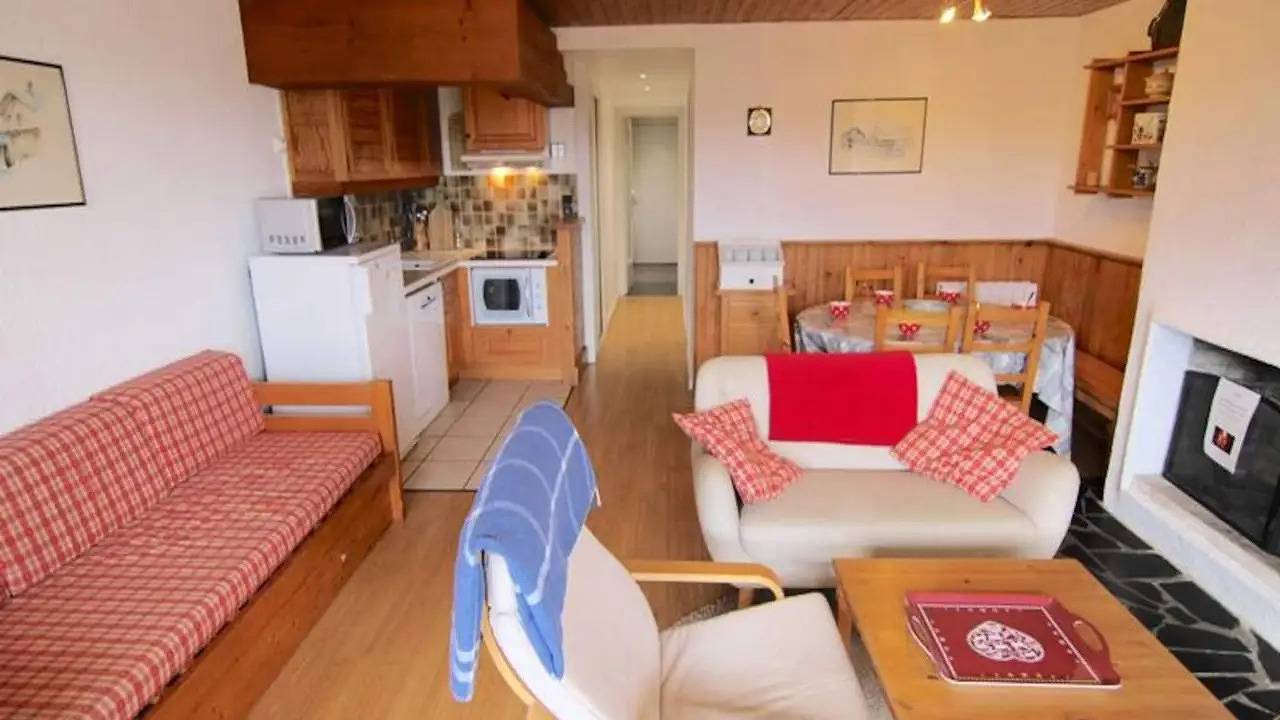 Apartamento vacacional entero, Ferienwohnung für 6 Personen (53 m²) in Hauteluce in Les Saisies, Albertville region