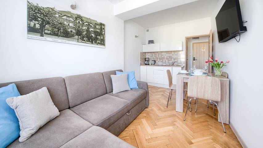 Ferienwohnung für 4 Personen, mit Balkon in Swinemünde