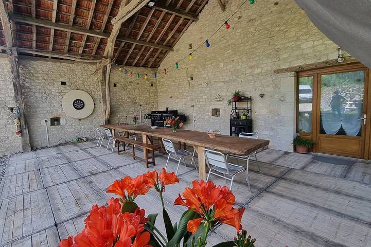 Maison de vacances pour 10 personnes, avec jardin