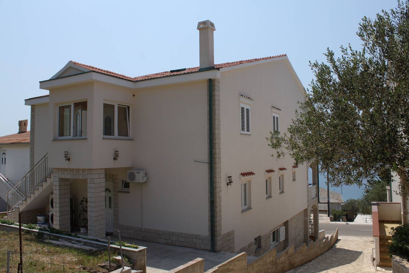 Entire apartment, Studio flat with terrace and sea view Stara Novalja (Pag) As-6469-b in Stara Novalja, Pag Island