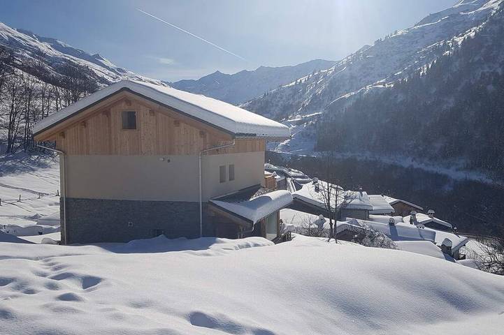 Chalet pour 10 personnes, avec jardin à Valmeinier