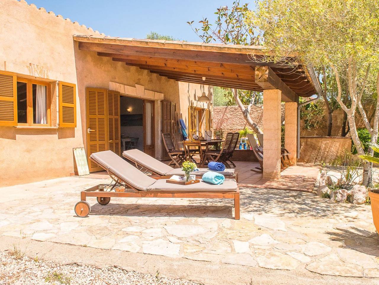 Ganze Ferienwohnung, 44138 Finca Sa Plana in Port Nou, Son Servera