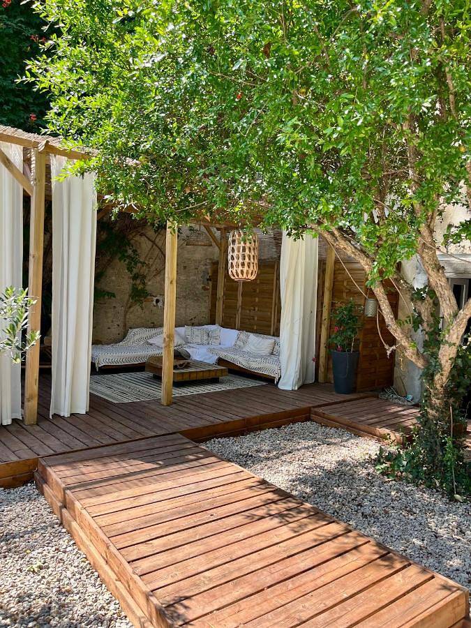 Location de vacances pour 4 personnes, avec vue ainsi que piscine et jardin à Talairan - 4