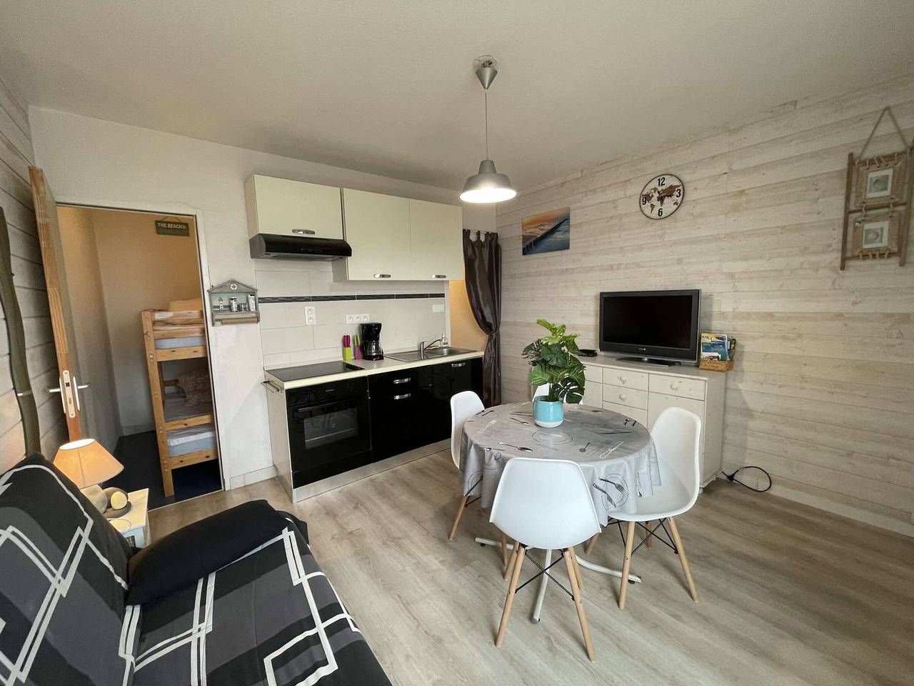 Ganze Wohnung, Modernes Studio 4 Pers, Strand 100m, Saint-Jean-de-Monts in Saint-Jean-de-Monts, Vendée