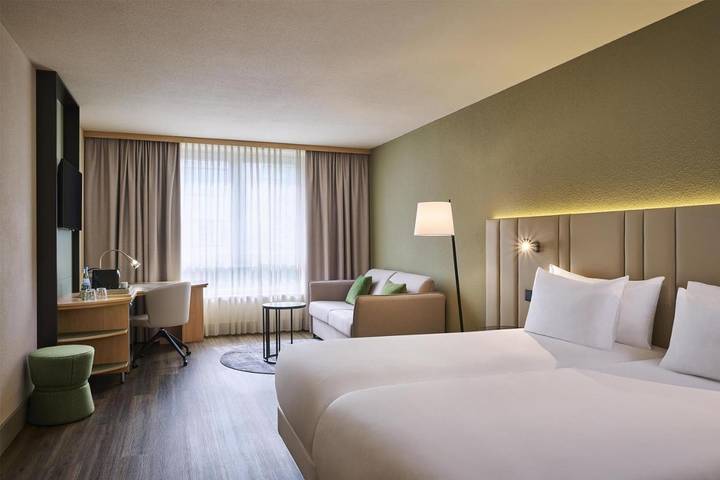 Hotel für 2 Personen, mit Terrasse und Garten sowie Sauna in Leipziger Buchmesse - 2