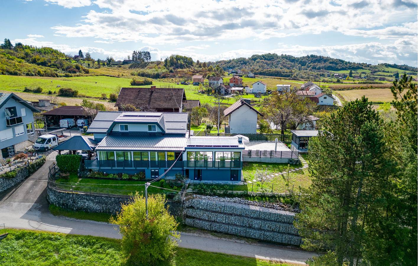 Reizende 2-Zimmer-Wohnung mit Pool und Terrasse in der Nähe des Flusses Korana in Karlovac, Karlovac und Umgebung