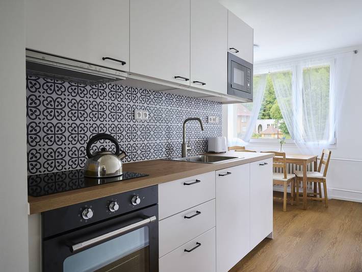 Ferielejlighed for 6 personer, med balkon og have i Tjekkiet