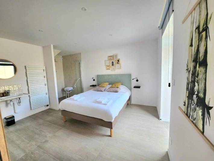 Location de vacances pour 4 personnes, avec piscine et jardin ainsi que jacuzzi et terrasse, animaux acceptés à Savigné - 2