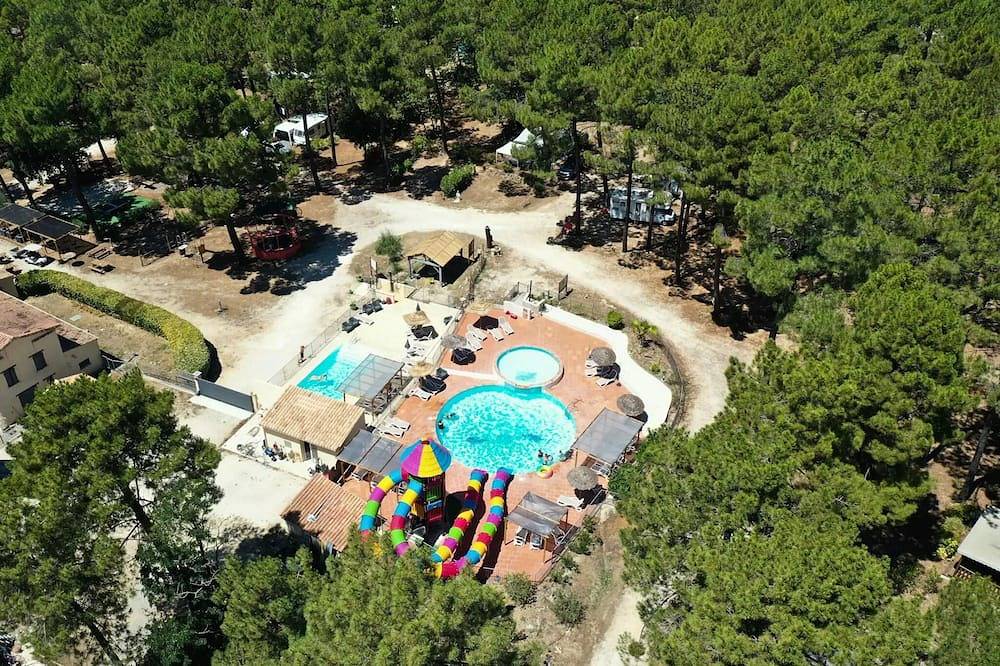 Camping La Simioune *** - Tipi 3 Zimmer 4 Personen Ohne Badezimmer in Bollène, Vaucluse