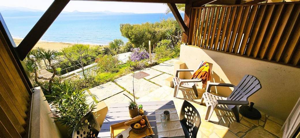 Gîte pour 2 personnes, avec vue ainsi que piscine et jardin à Farinole - 3