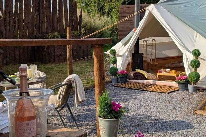 Log cabin for 2 people, with hot tub - 1