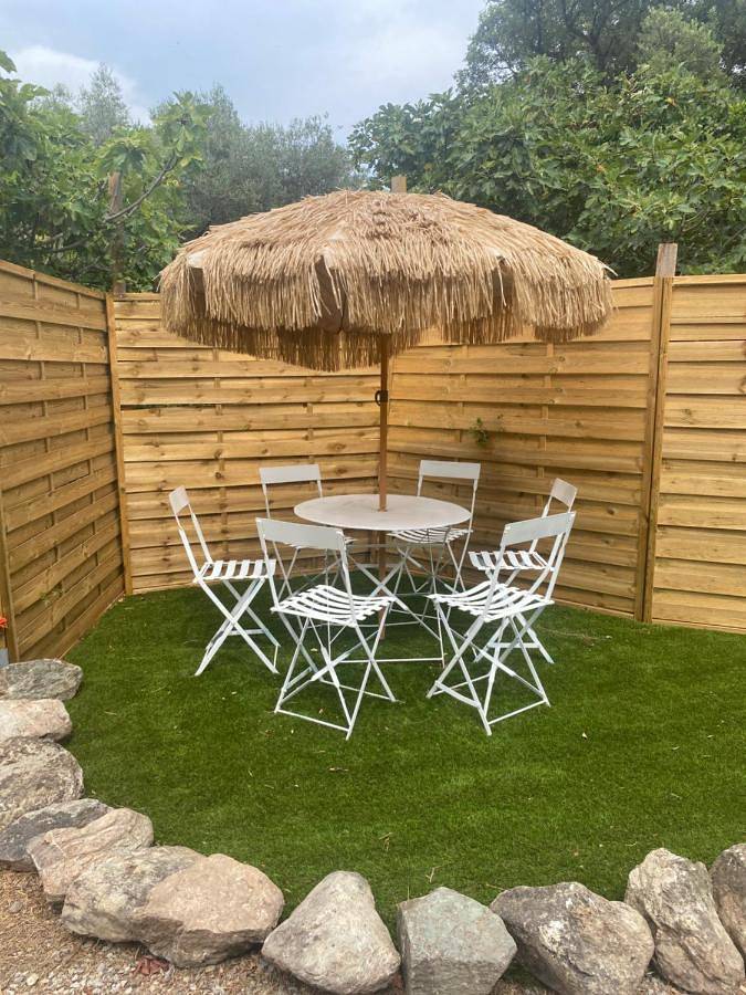 Maison de campagne pour 3 personnes, avec piscine ainsi que jardin et bassin pour enfant à Pietracorbara - 4