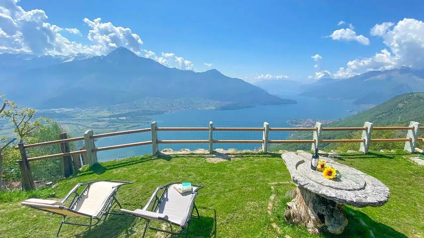 Bungalow für 4 Personen, mit Garten, mit Haustier am Comer See