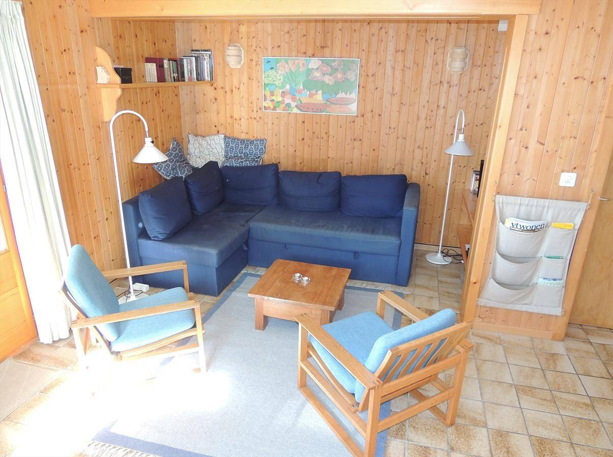 Ganze Wohnung, Serpolet n° 162, 3 Zimmer im Erdgeschoss eines Chalets mit Terrasse und Garten in Mont-Noble, Walliser Alpen