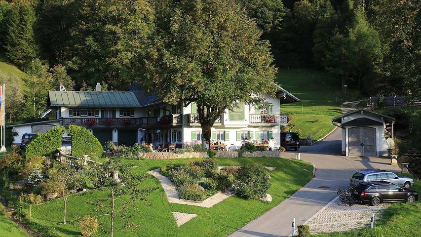 Zimmer für 3 Personen, mit Terrasse und Garten, mit Haustier in Berchtesgaden