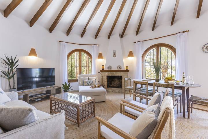 Casa rural para 6 personas, con vistas al mar y jardín, Se admiten mascotas en Jávea - 3