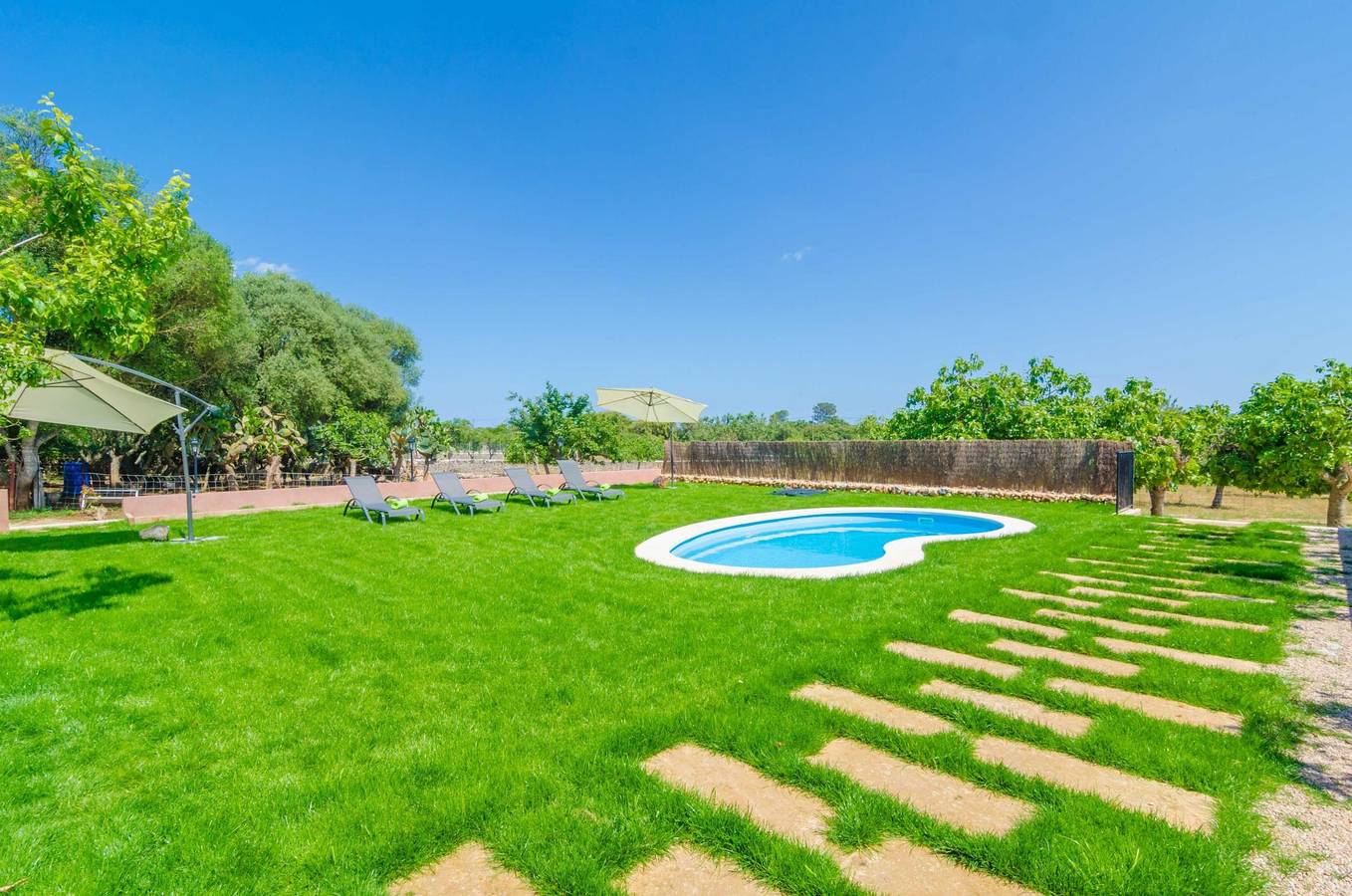 Can Potdir - Villa con piscina privada en Ariany. Wifi Gratis in Ariany, Interior de Mallorca