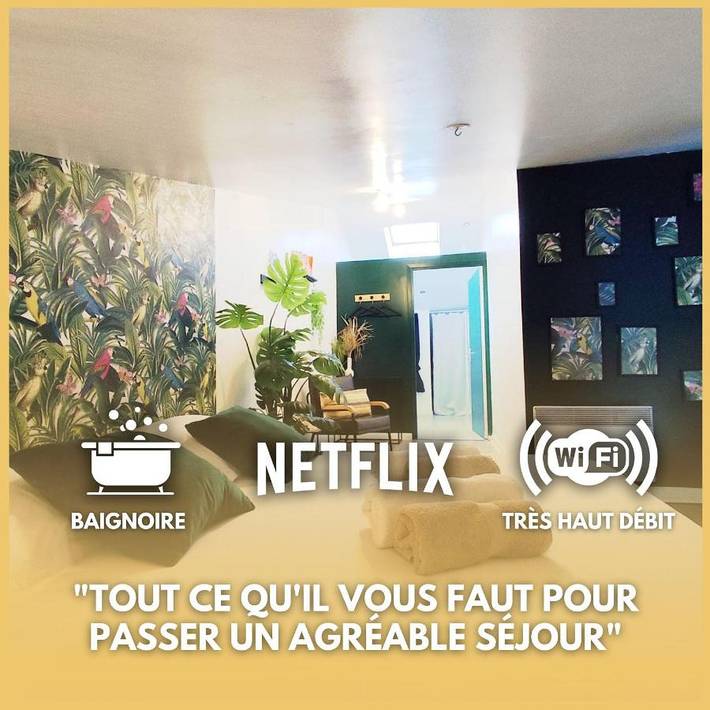 Gîte pour 4 personnes à Bègles