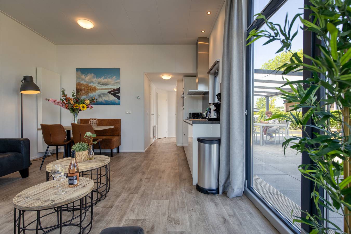 Recreatiepark de Veerstal — Typ B: Cube Chalet für 4 Personen in IJssel