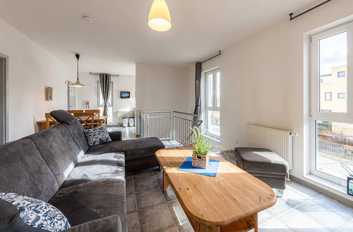 Vakantiewoning voor 4 personen, met tuin en uitzicht op het meer in Waren (Müritz)