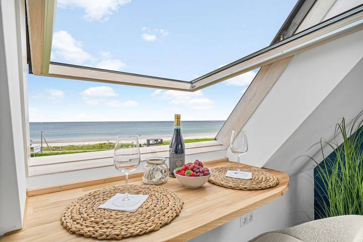 Ferienwohnung für 4 Personen, mit Balkon und Sauna in Kronsgaard