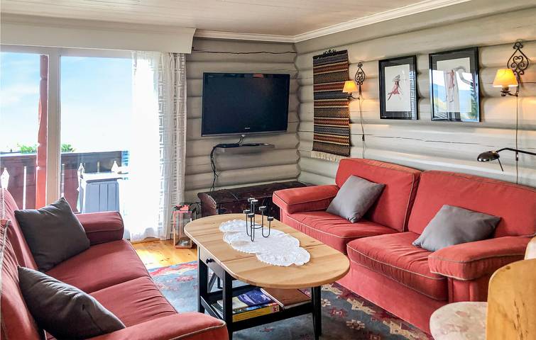 Location de vacances pour 11 personnes, avec terrasse et sauna, animaux acceptés dans Sjusjoen - 4