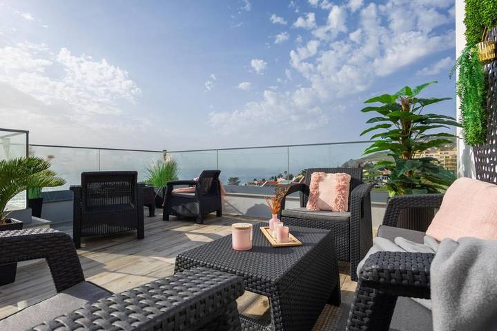 Appart’hôtel pour 2 personnes, avec jardin et vue