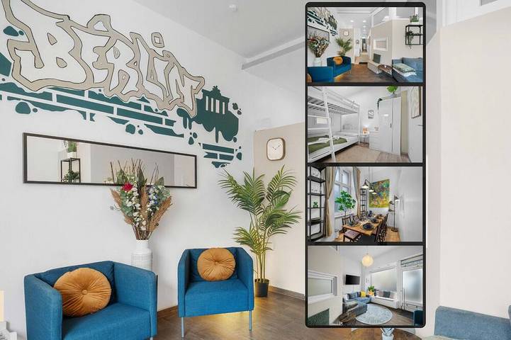 Ferienwohnung für 7 Personen, mit Garten in Neukölln Berlin