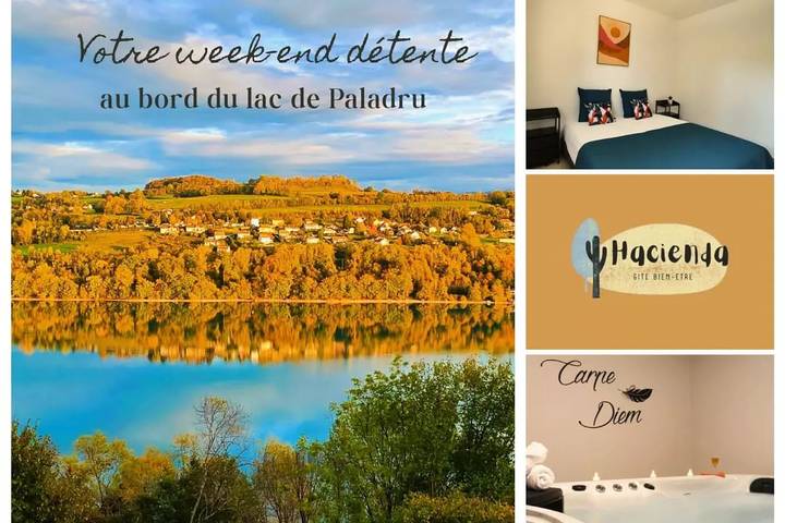 Villa pour 2 personnes, avec piscine et jardin dans les Alpes francaises