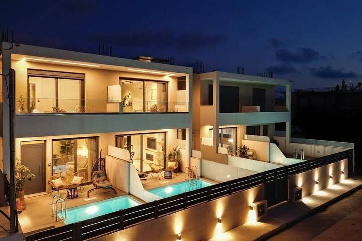 Ferienwohnung für 4 Personen, mit Pool und Terrasse sowie Garten - 1