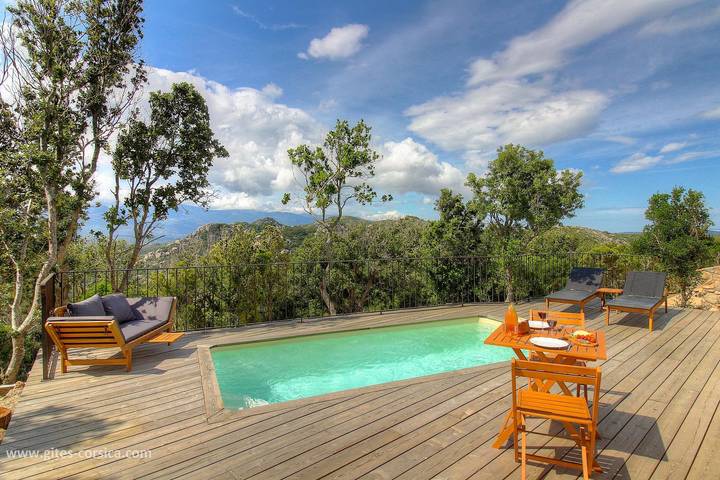 Gîte für 2 Personen, mit Pool und Terrasse auf Korsika - 3