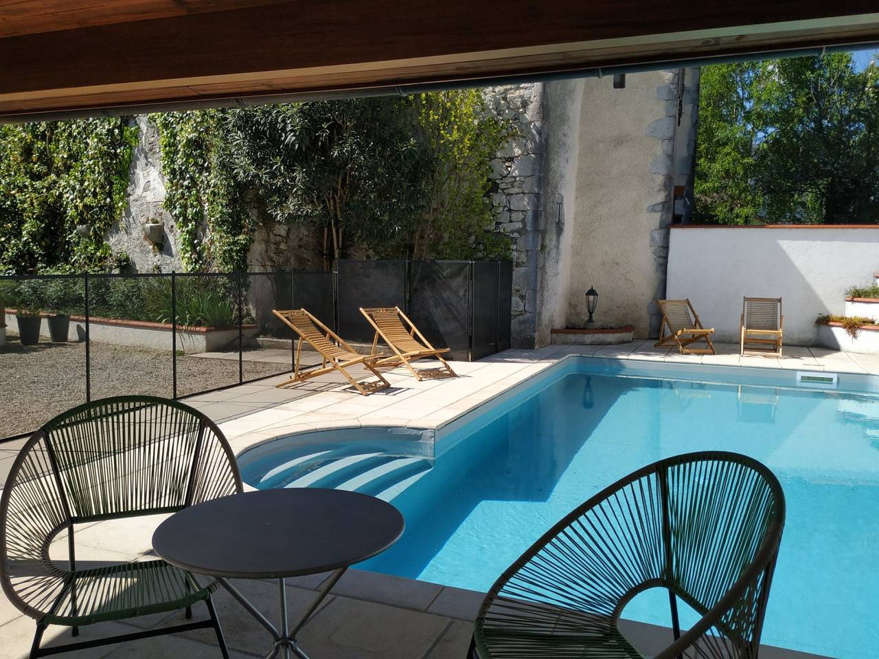 Chambres d'hôtes Gaïnaa, vallée d'Ossau - Chambre Hondaa in Arudy, Béarn