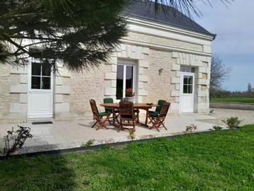 Gîte pour 6 personnes, avec jardin à Civray-de-Touraine