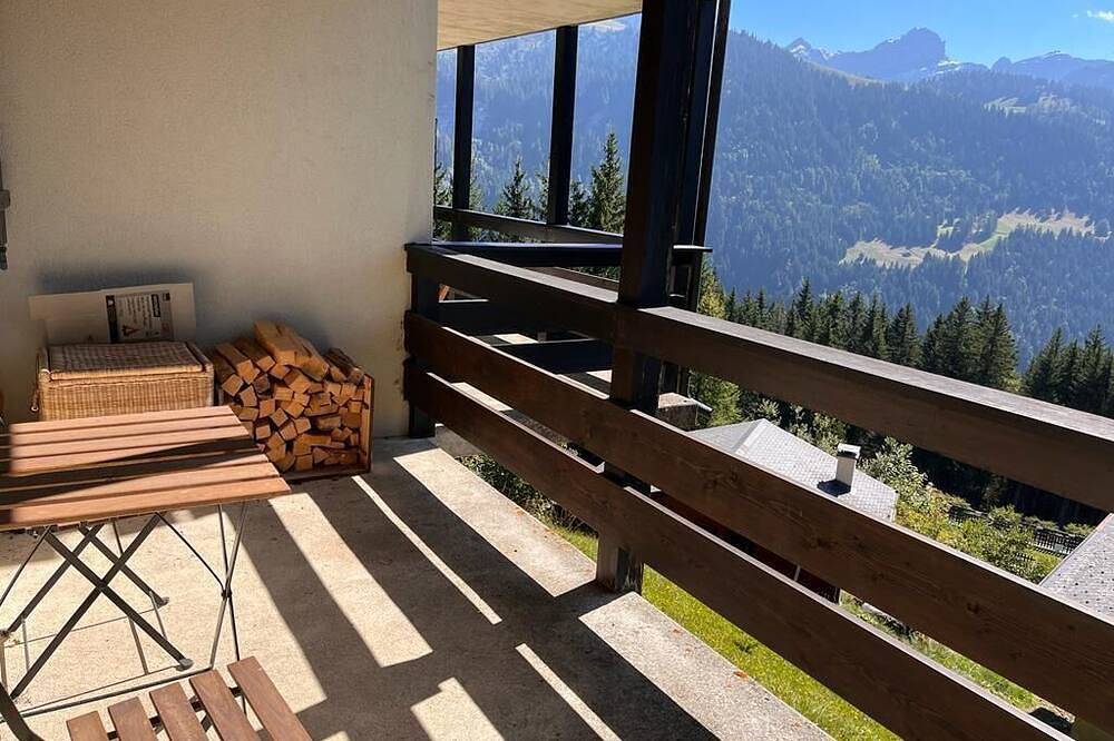 Appartement entier, Le studio se situe aux Arsets à env. 500 du départ du téléski des Fracherets, reliant le domaine ski in Gryon, Alpes Vaudoises